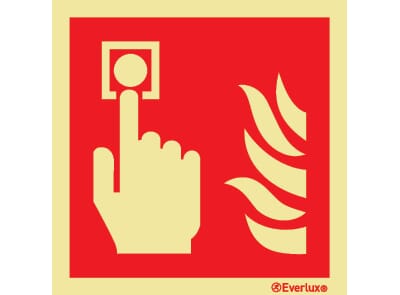 Manuell melder - Skilt rett