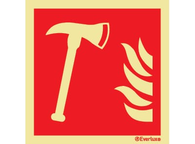 Brannøks - 15x15 cm.