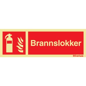 Brannslukker - 30x10 cm.