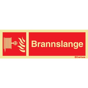 Brannslange - 30x10 cm.