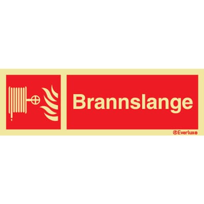 Brannslange - 30x10 cm.
