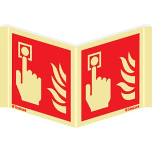 Manuell melder - Plogskilt