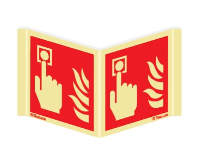 Manuell melder - Plogskilt