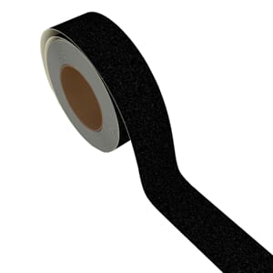 Antiskli tape - Sort, 25mm x 18 meter