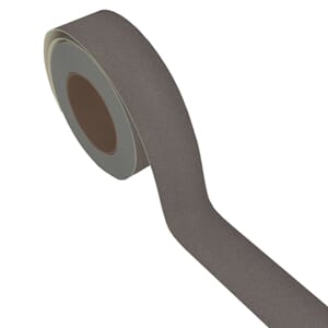 AntiSkli tape - Grå, 25mm x 6 meter.