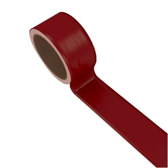 Gulvtape - Rød, 5cm x 33meter