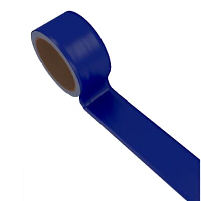 Gulvtape - Blå, 5 cm x 33 m
