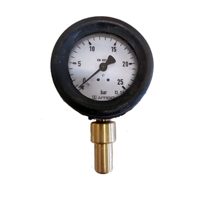 Testmanometer uten gjenger, 63 mm.