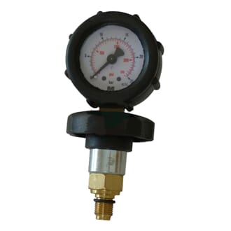 Testmanometer for innvendige gjenger, 25 bar