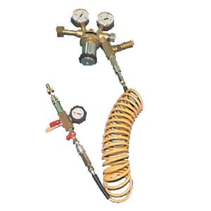 Nitrogenfyller m/manometer/reduseringsventil