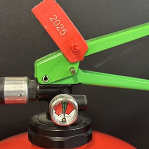 Plombering - Strips røde for 2025, 250 stk.