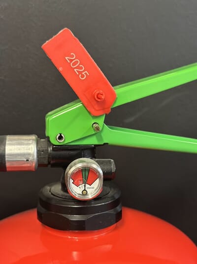 Plombering - Strips røde for 2025, 250 stk.