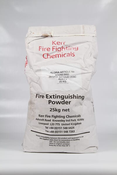 Pulver - "Adex K" ABC-pulver, 25 kg.